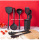 Custom kitchen gadgets silicone spatula knives scraper